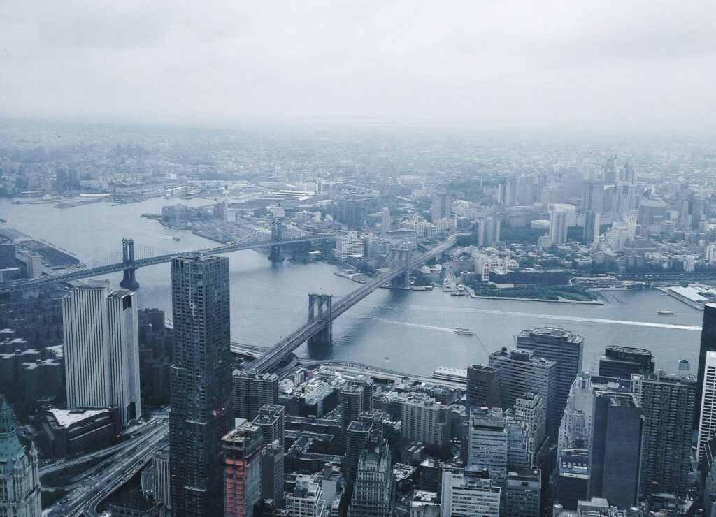 smog over NYC