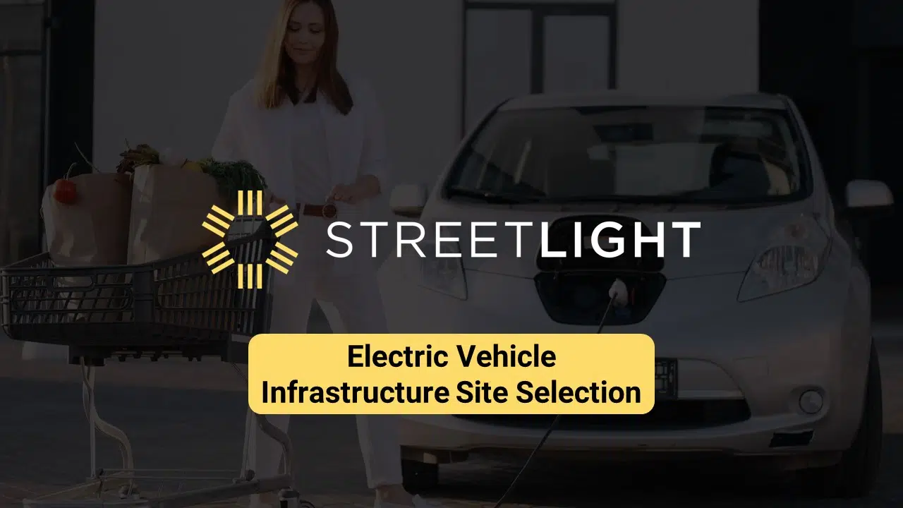 electric vehicle infrastructure site selection demo video