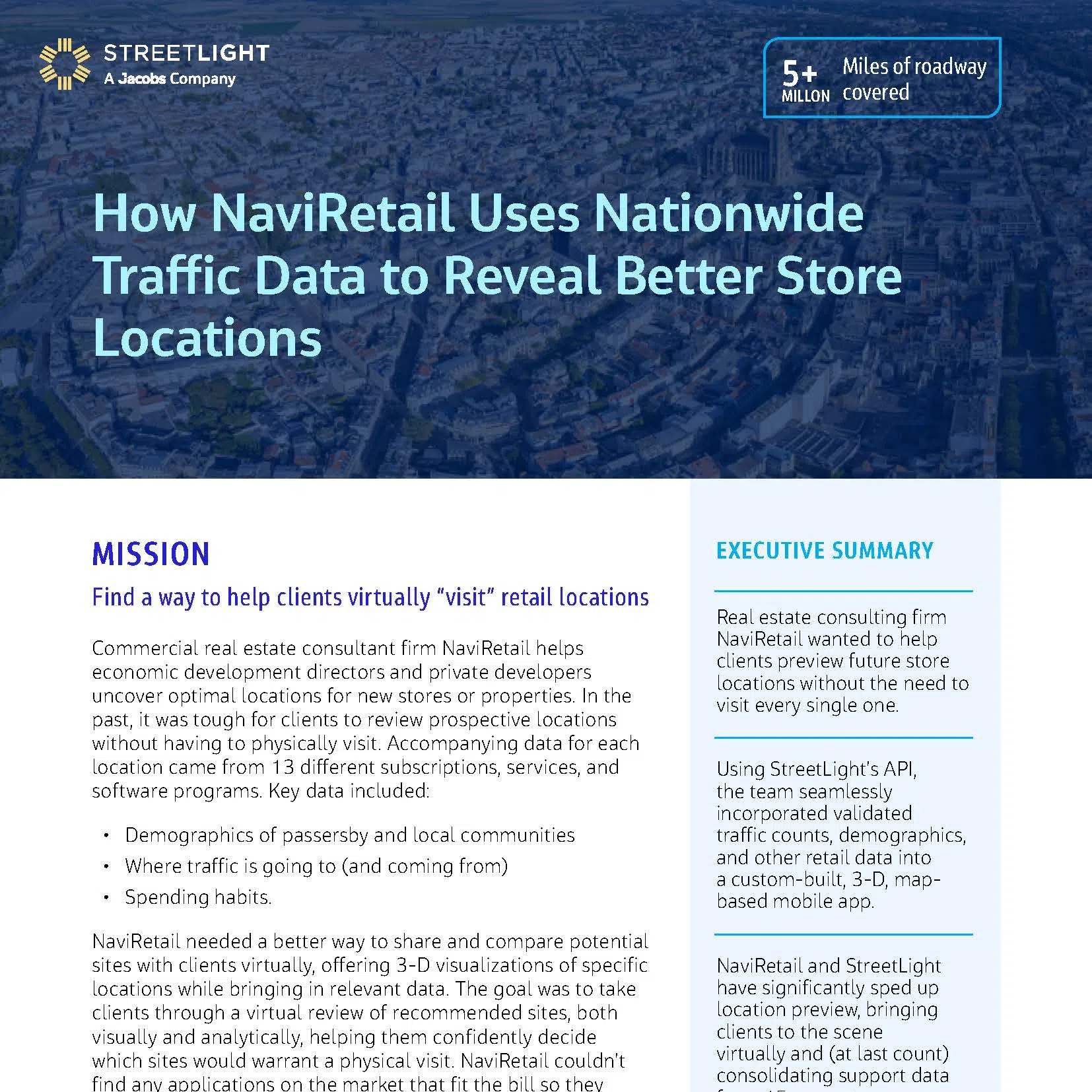 NaviRetail x StreetLight Case Study